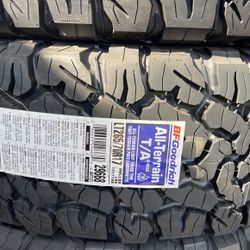 LT 265/70/17 Bfgoodrich All Terrain Ko2
