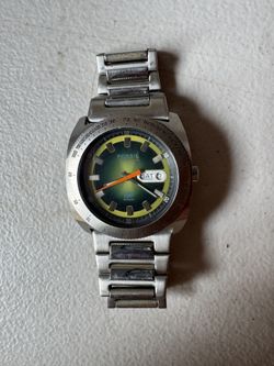 Vintage Fossil Blue eye catcher 100M,