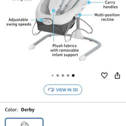 Graco Sway ‘n Soothe Swing With Portable Bouncer