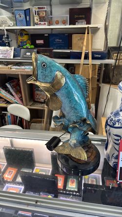 Bronze bass fish