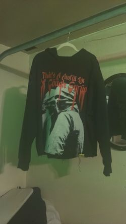 That's A Awful Lot of Cough Syrup Size XL Graphic Hoodie
