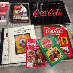 For the Coca-Cola collector  11 collectable Coca Cola books .   In good condition   $75 for all