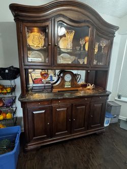 Real Cherry China Hutch