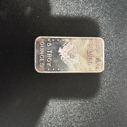 Silver Bar  5oz