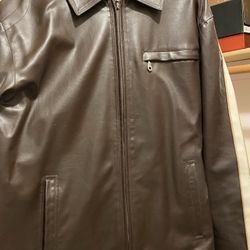 Brown Leather Jacket 