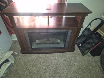 Electric Fireplace TV Stand Console