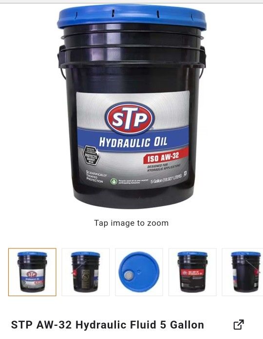 STP AW-32 Hydraulic Fluid 5 Gallon
