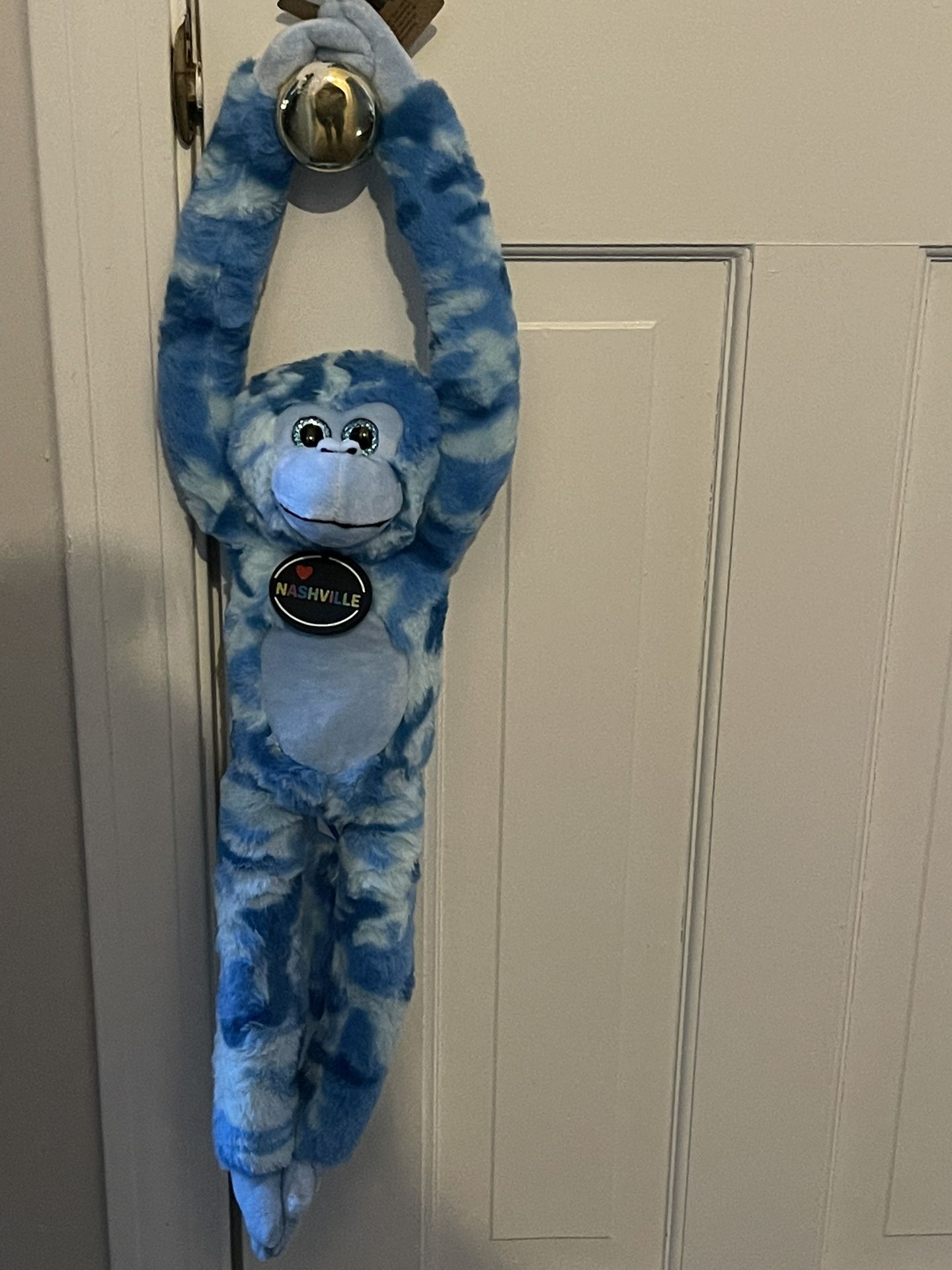 Brand New Tie Dye Stuffed Monkey