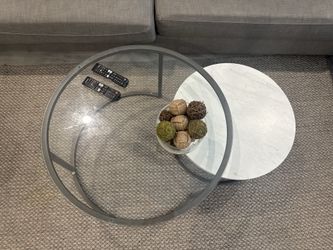 Marble Glass Table