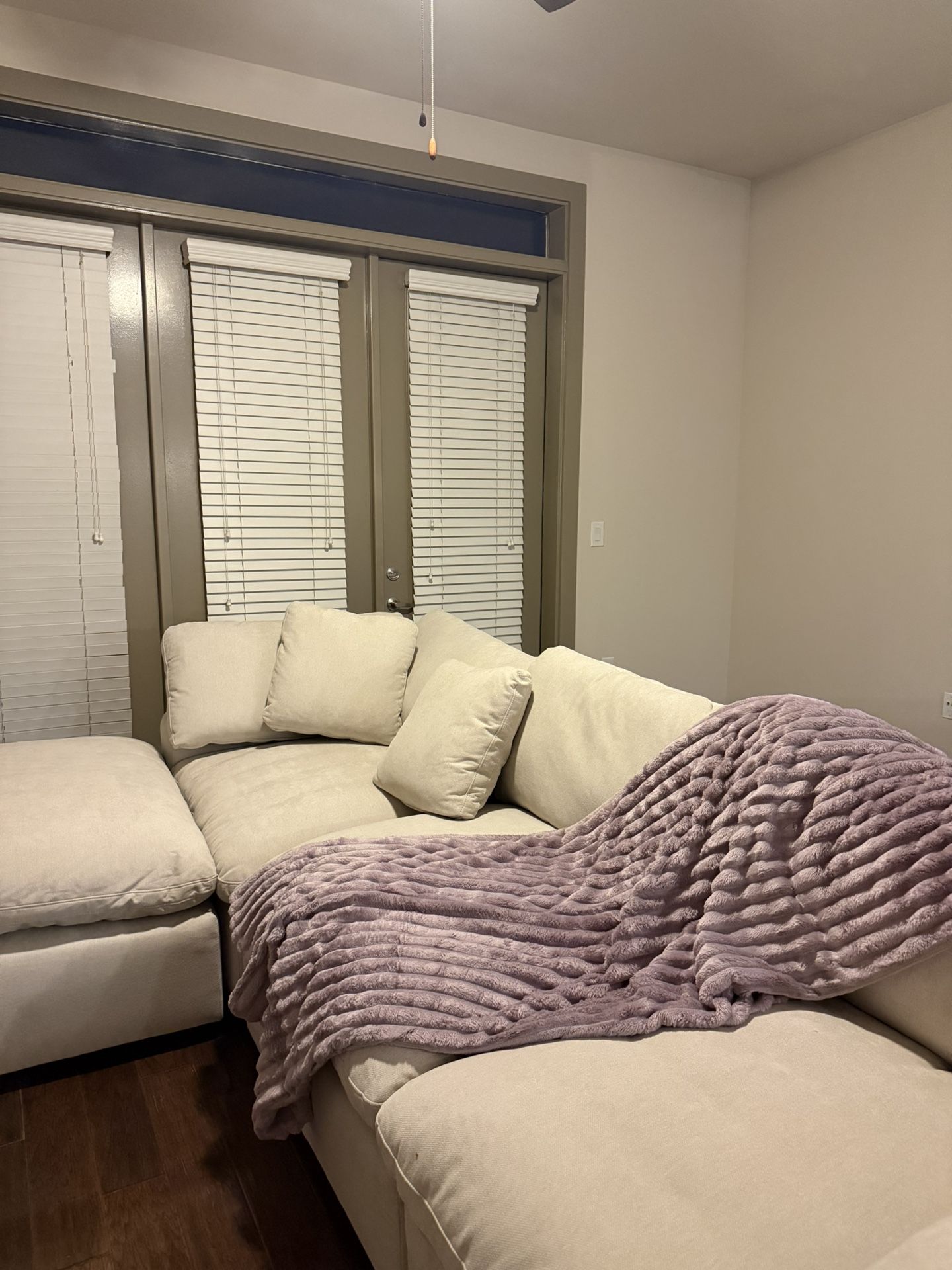 NEW Living Spaces Cream Modular