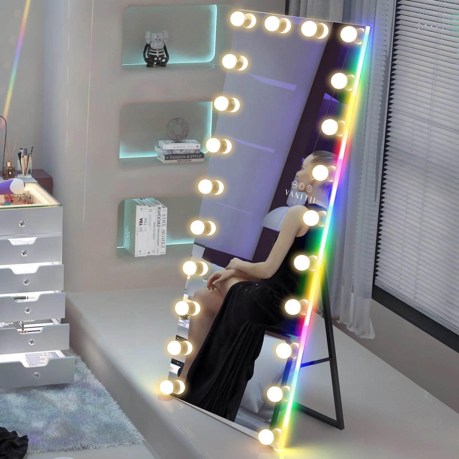 Full Length Vanity Mirror (TAKE IT HOME IN MOTHLY PAYMENTS) NO DOWN PAYMENT NEEDED