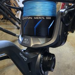 Quantum Reel/Braid/ 13 fishing Omen Rod