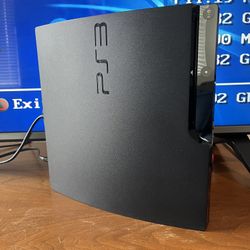 PS3 Slim W/ Games Installed