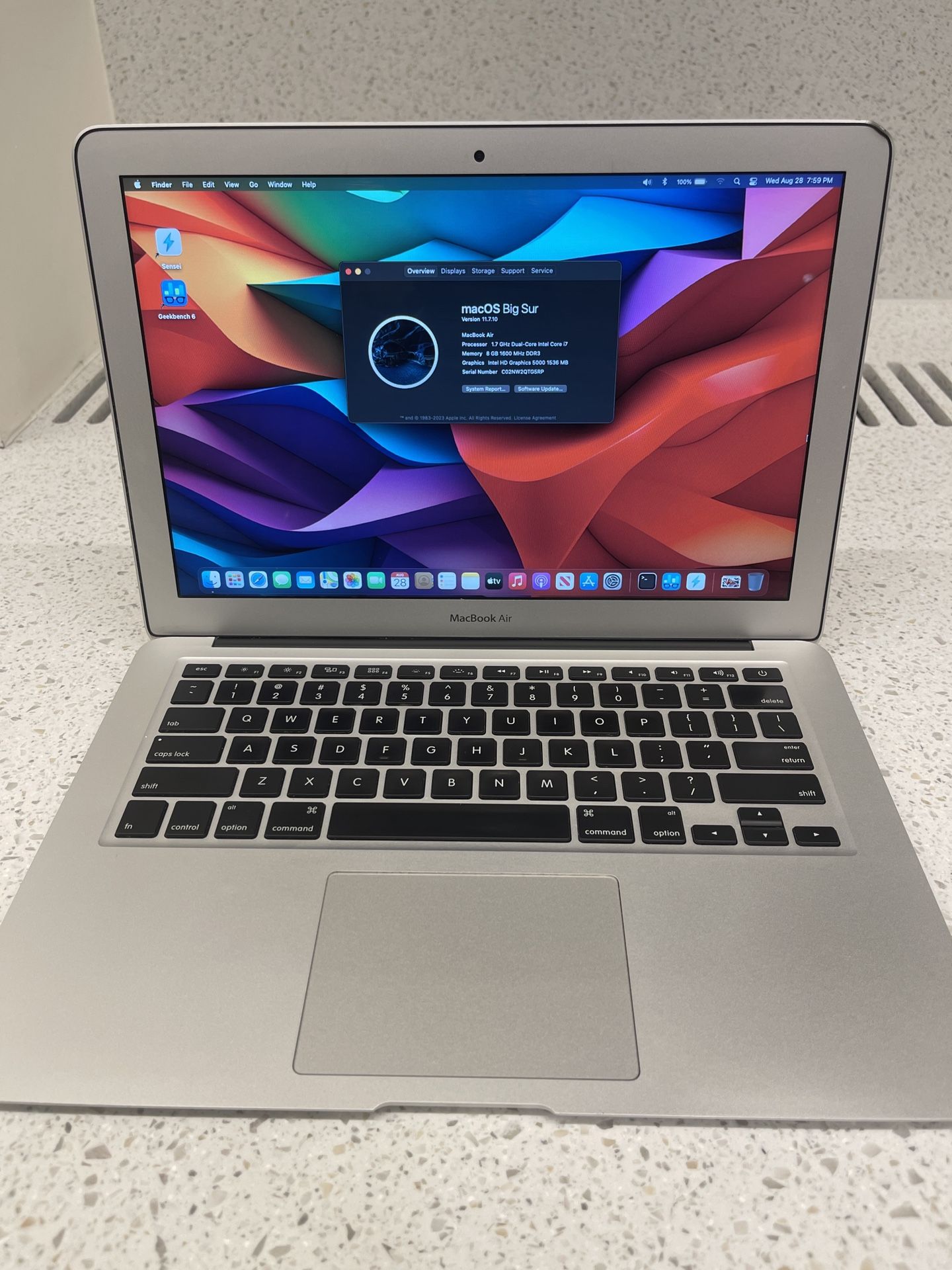Apple MacBook Air 2013 (13-inch) i7 Laptop