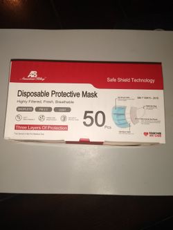 Disposable Face Mask 50pck
