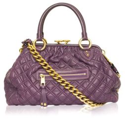 New Marc Jacobs Quilted Leather Stam Handbag 