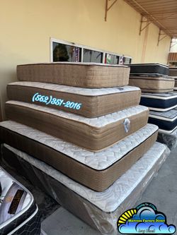 Lesly twin size mattress and Boxspring bed set Colchon y tambor nuevo