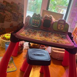 Vtech Activity Desk With 2 Sets Of Interactive 