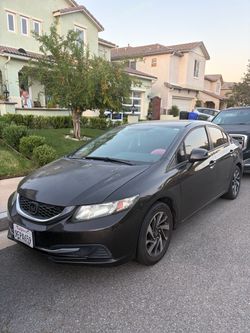 2013 Brown Honda Civic LX