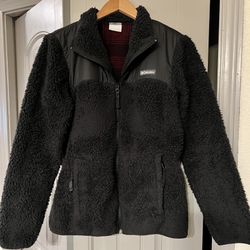 Women’s L Columbia Flannel Lined Fleece 