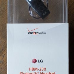LG Bluetooth Headset
