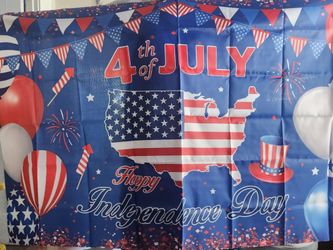 4th Of July Independence Flag