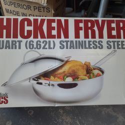 Chicken Fryer Stainless Steel New