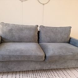 Living Spaces Gray Sofa – Great Condition – $325