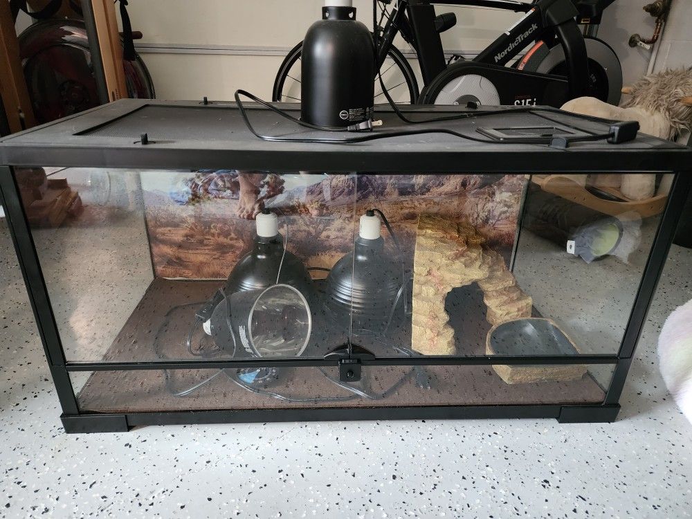 40 Gallon Reptile Tank