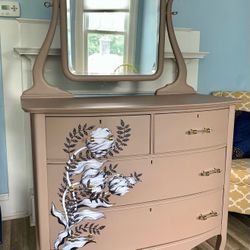 Refinished Antique Dresser