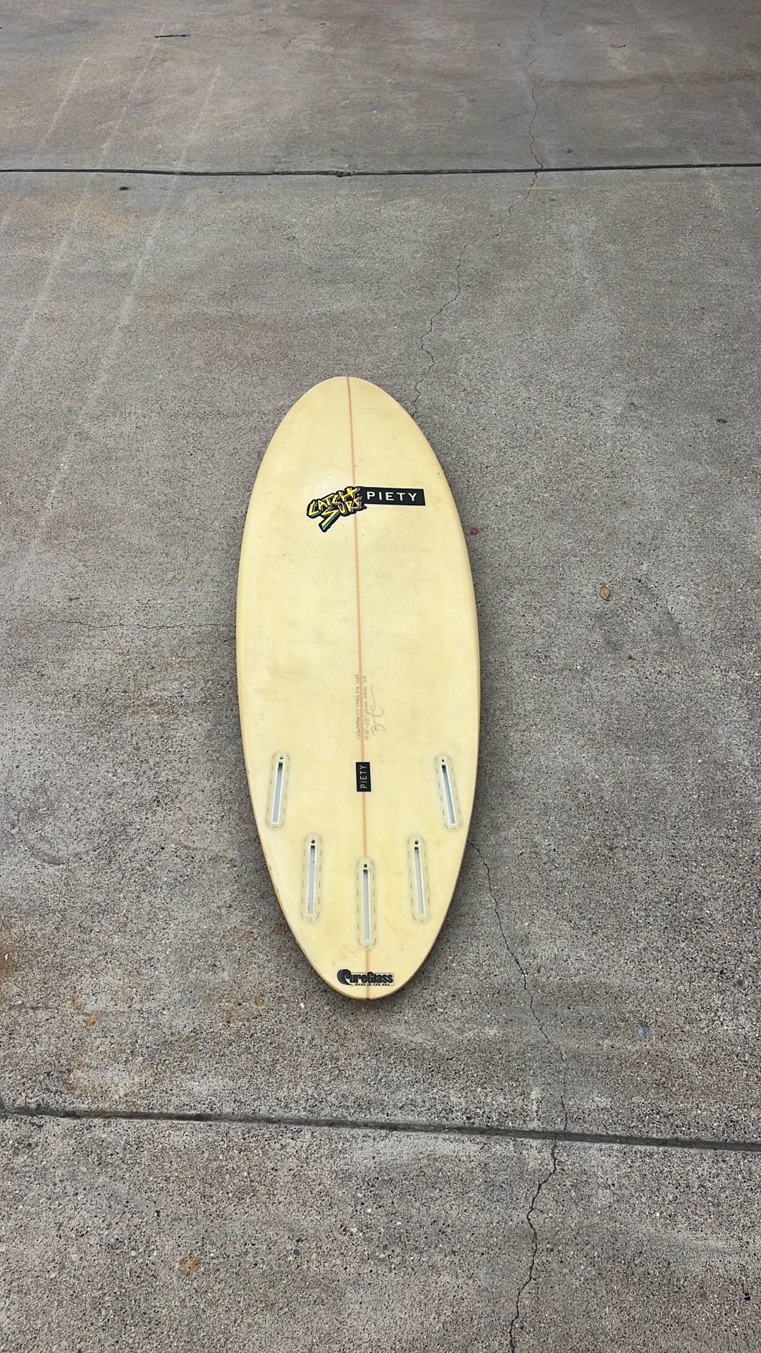 5’6” epoxy surfboard reduced price!