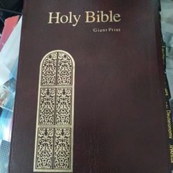 Bible King James Large Print 