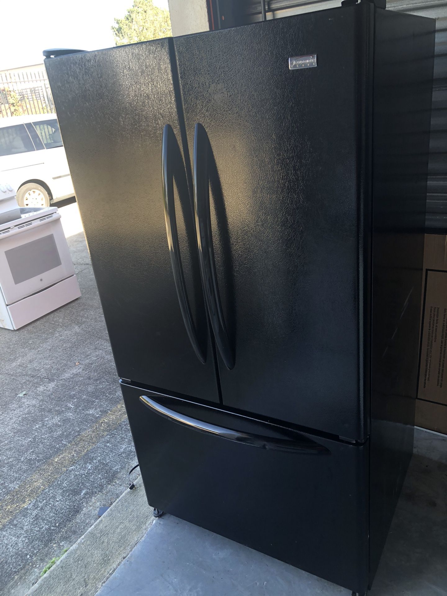 Kenmore Elite (Blk) 3 door Refrigerator