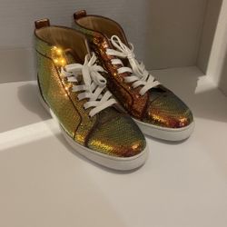 Men’s Christian Louboutin Louis Orlato Flat Iridescent