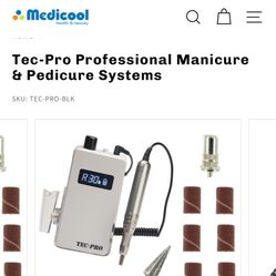 Tec-Pro Professional Manicure And Pedicure Filing System