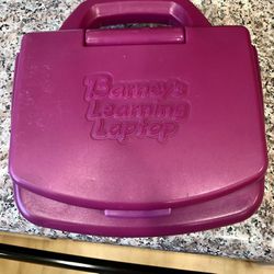 Vintage Barney’s Learning Laptop