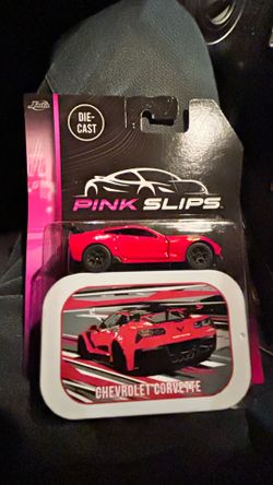 Toy Car PINK SLIPS 2020 Chevrolet Corvette