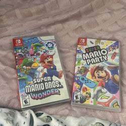 Super Mario Wonder and Party