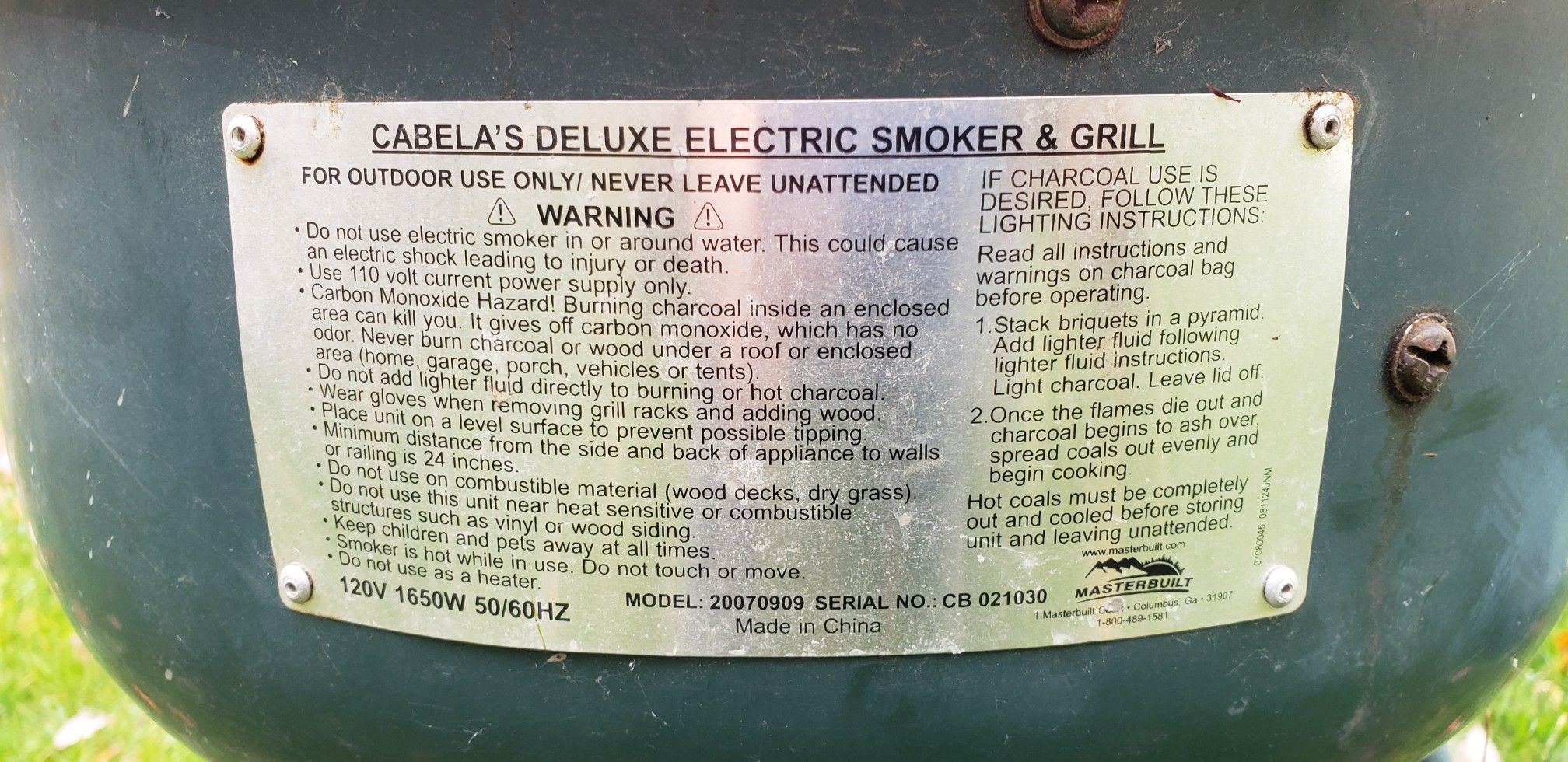 Cabela's /Masterbuilt electric smoker works great for Sale in Shawnee