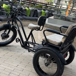 Go Bike Forte Tricycle w/ Rear Seat Electric 