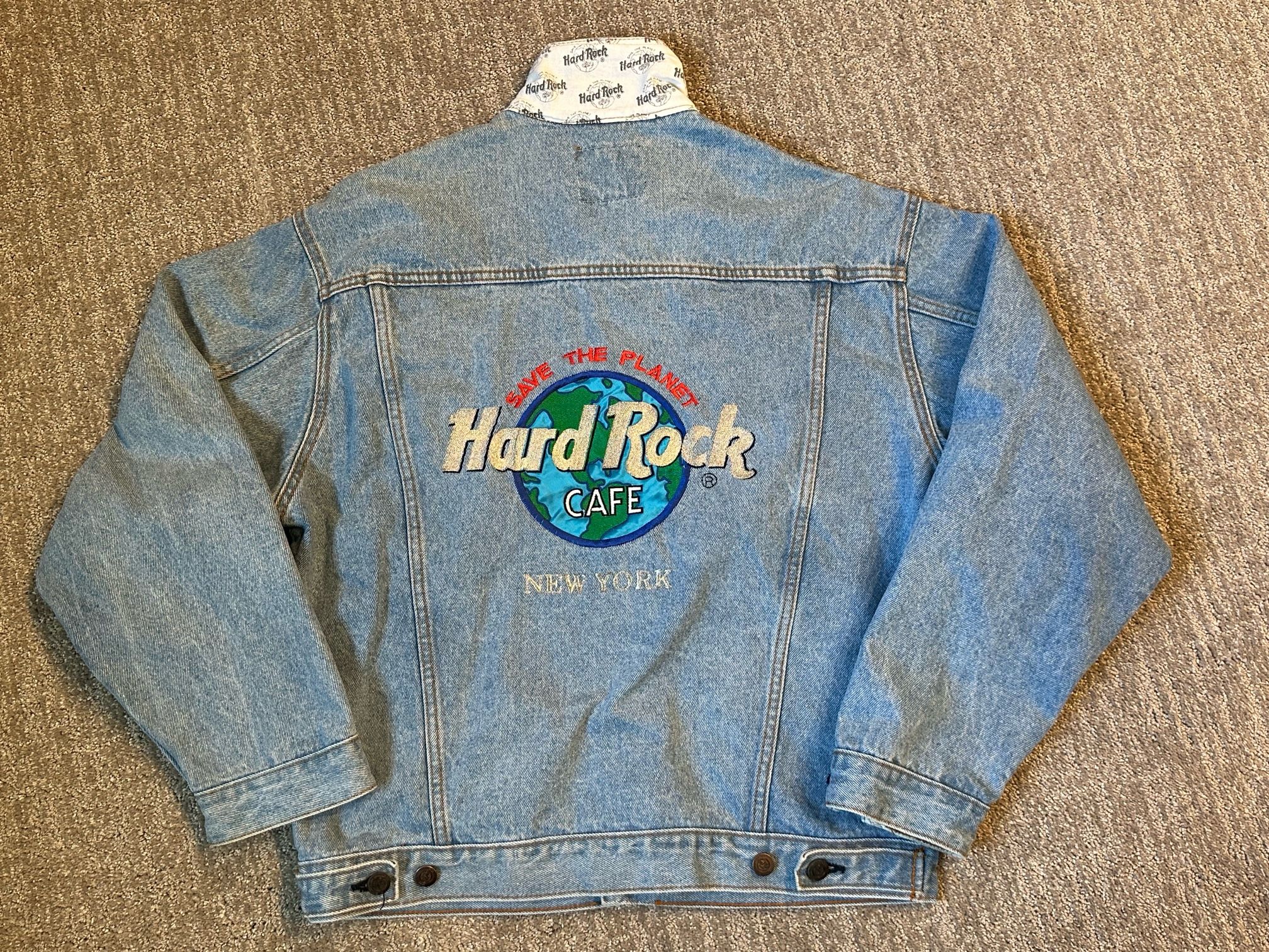 Vintage Hard Rock Cafe NY Jacket Size M