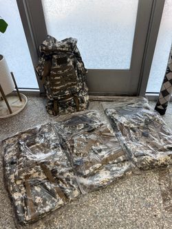 Camping/Hiking/Traveling Tactical Backpack (NEW)