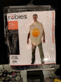 Fried Egg Adult Costume