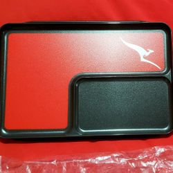 Qantas Inflight Meal Tray A380 Plastic Stackable  new 