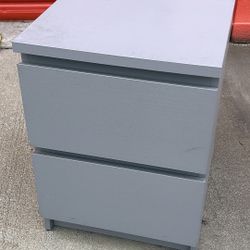 3 Pieces | IKEA MICKE DESK + MALM 2-Drawer Chest + Desk 2