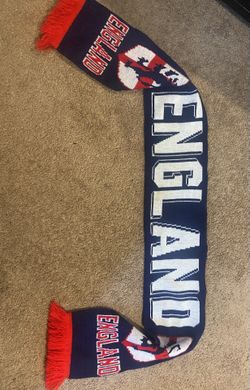 England National Football Team Fan Supporter Scarf Soccer Vintage