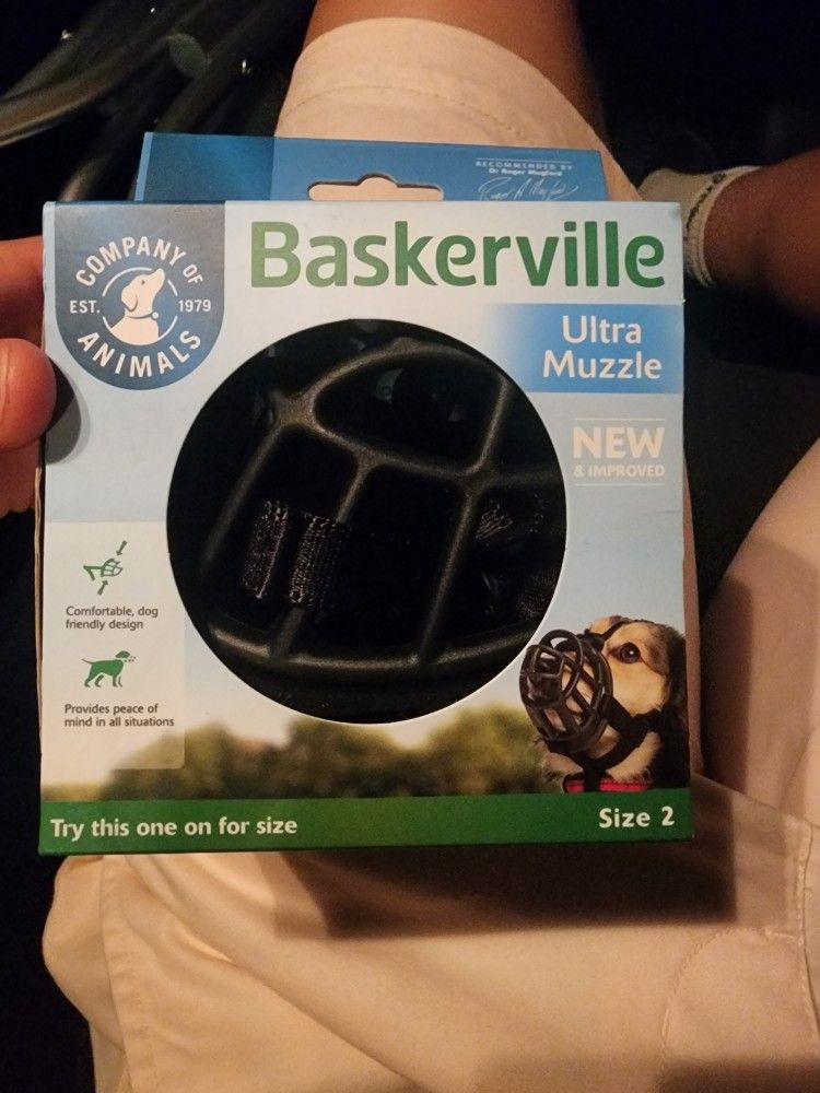 Baskerville SIZE 2 Dog Muzzle 🐕