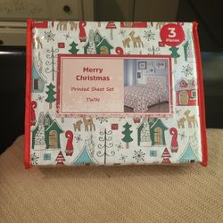 Merry Christmas  Sheets  Set