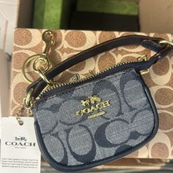 Coach Keychain And Crossbody 