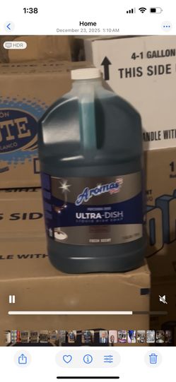 1 Gallon Aromas Dish Soap